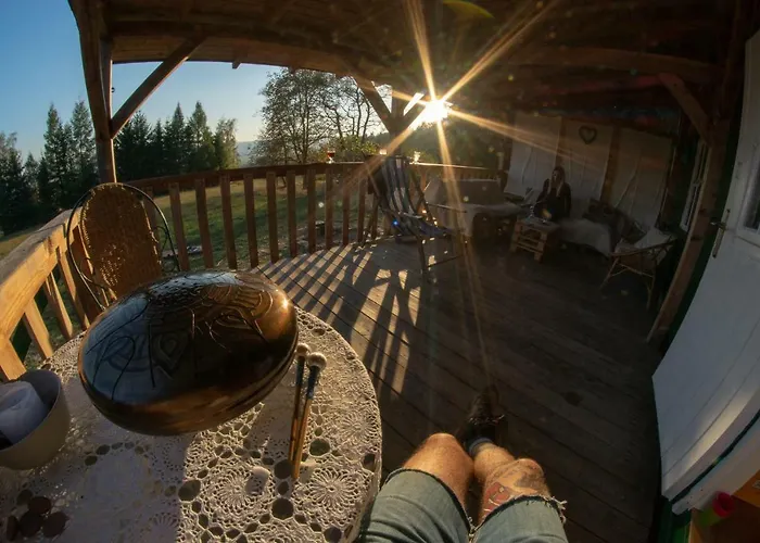 Luxussátor Maringotka Ticha