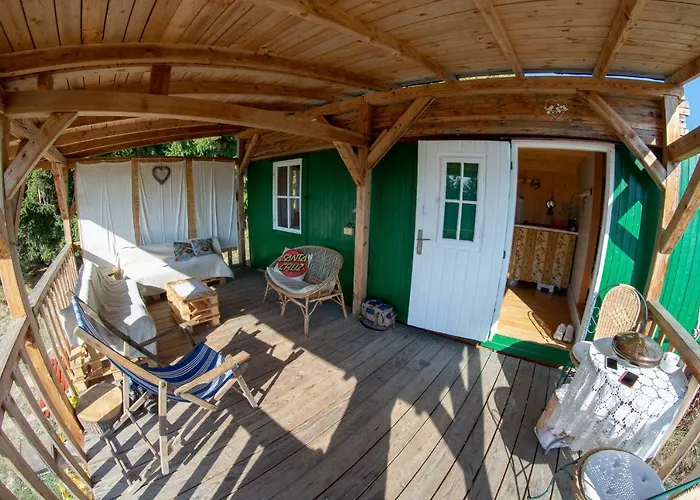 Maringotka Ticha Luxussátor Dvůr Králové nad Labem