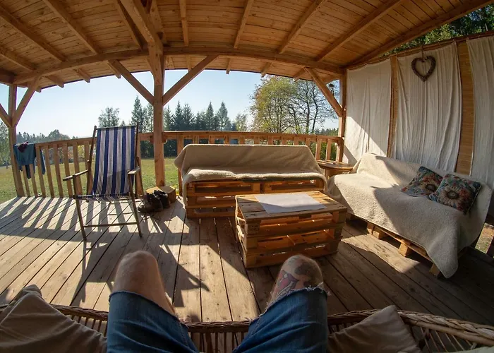 Maringotka Ticha Luxussátor Dvůr Králové nad Labem