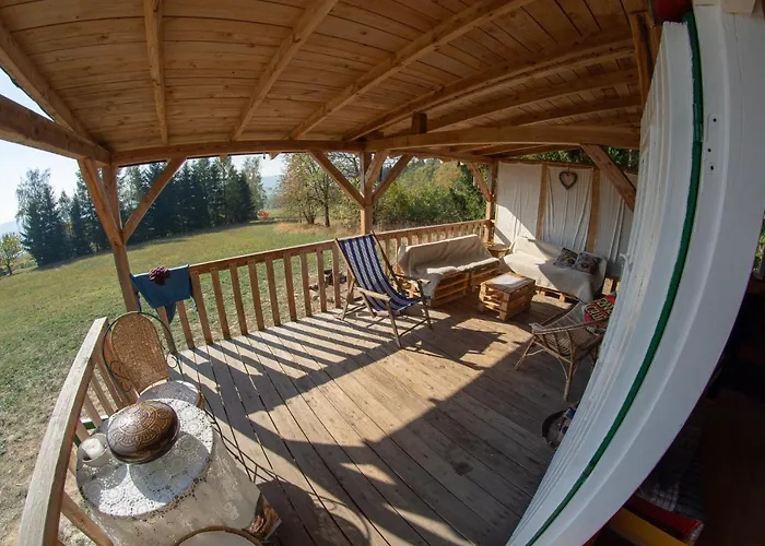 Luxussátor Maringotka Ticha